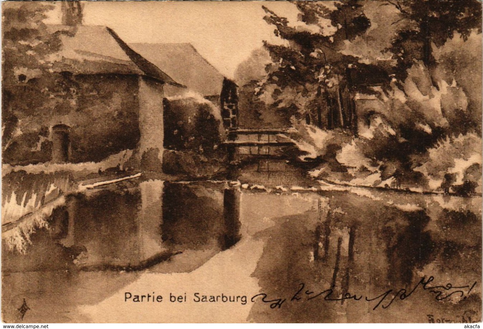 CPA AK Partie Bei SAARBURG (650856) - Sarrebourg