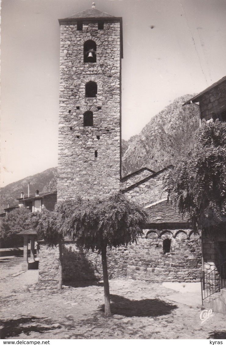 ANDORRE Cpsm 10x15 . ANDORRA LA VELLA . L'Eglise - Andorra