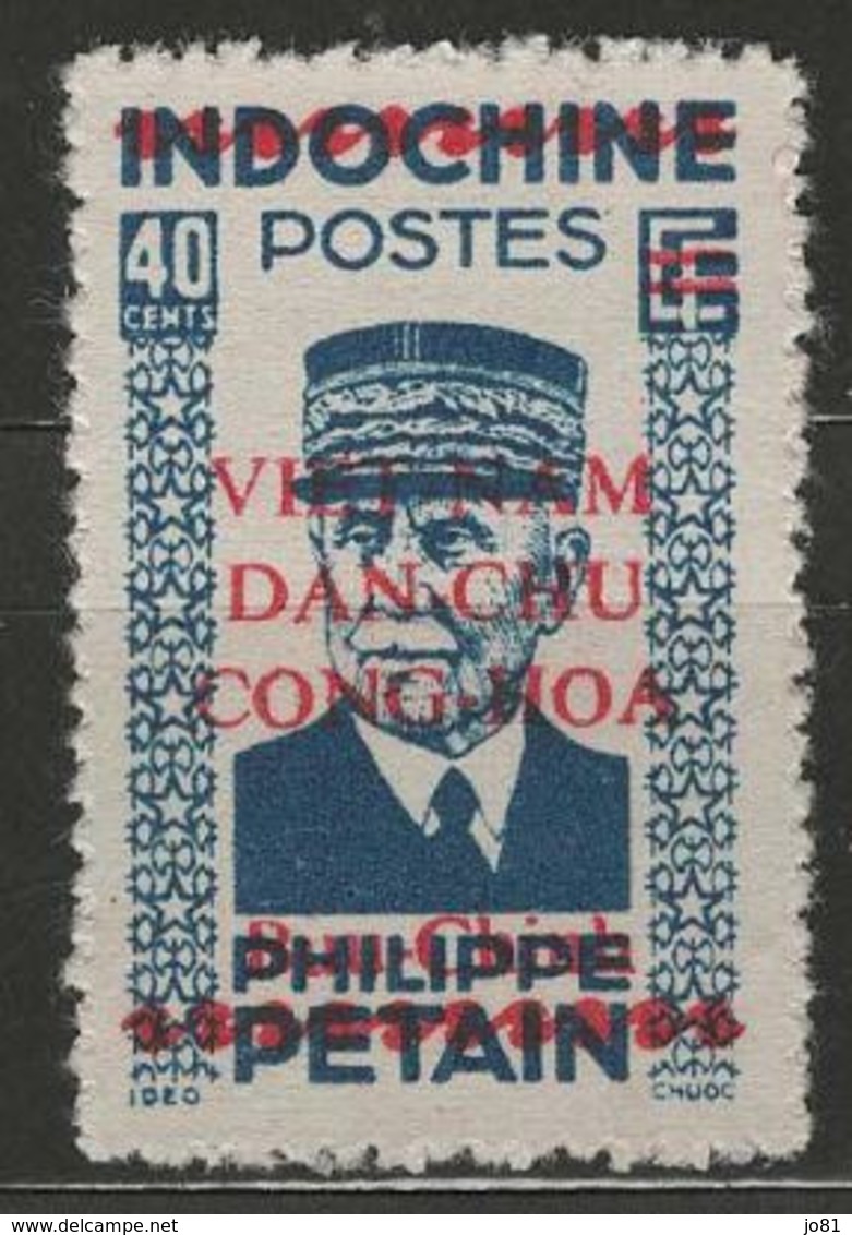 Vietnam Du Nord YT 27A (X) MNG - Vietnam