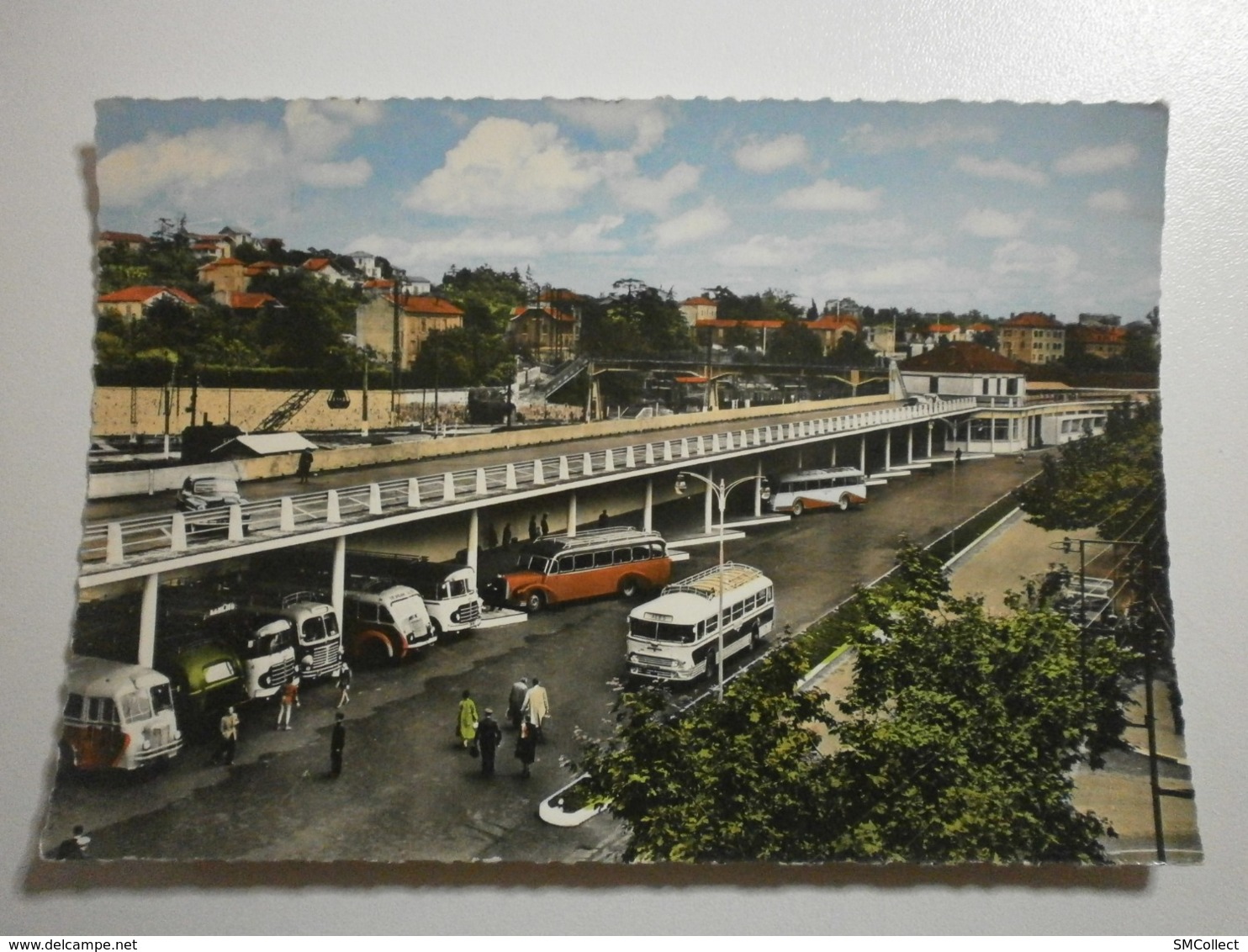 30 Alès, La Gare "route-rail" / Gare Routière. Lot De 4 Cartes Différentes (GF210) - Alès