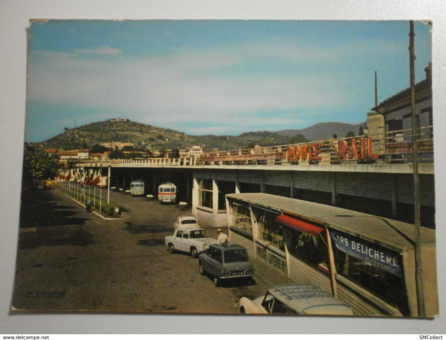 30 Alès, La Gare "route-rail" / Gare Routière. Lot De 4 Cartes Différentes (GF210) - Alès