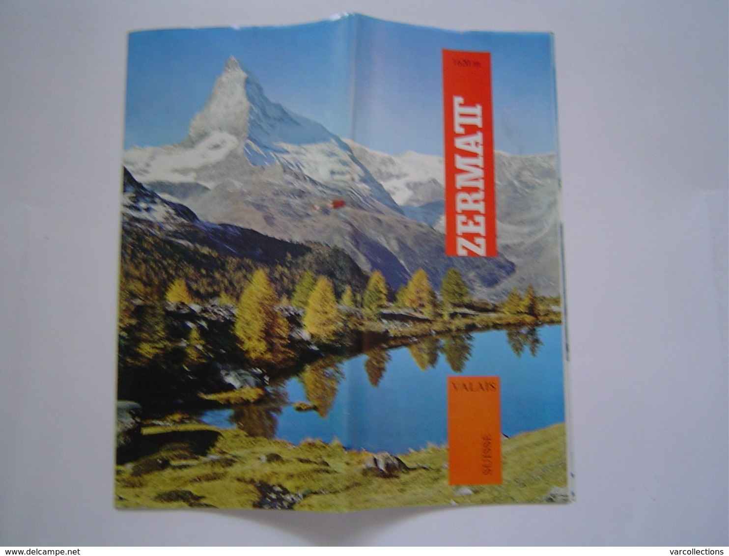 DEPLIANT 1960 : ZERMATT / VALAIS / SUISSE - Dépliants Touristiques