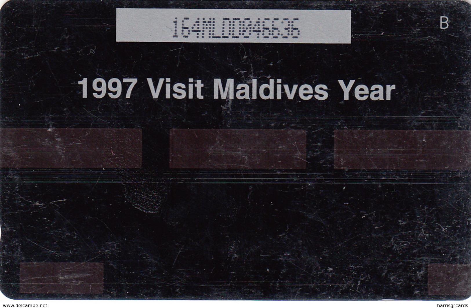 MALDIVES - Visit Maldives 1997,CN:164MLDD, Used - Maldives