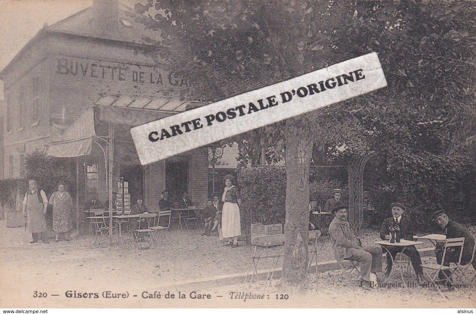 27 - GISORS - CAFE DE LA GARE - Gisors