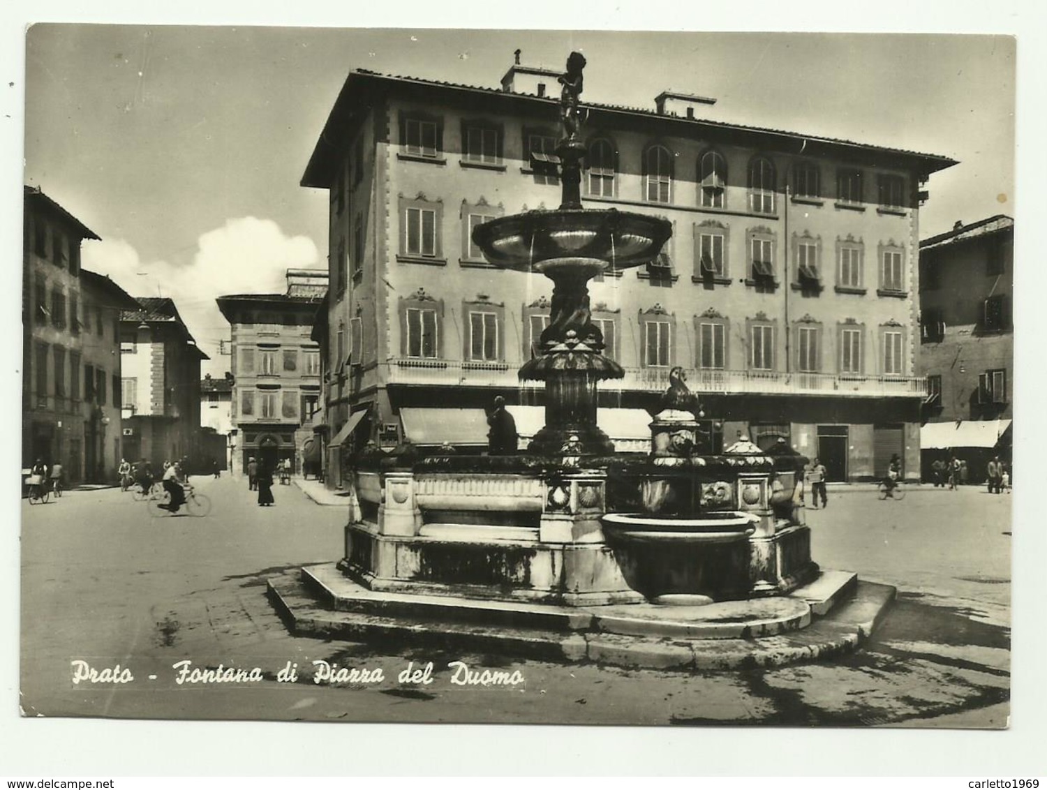 PRATO - FONTANA DI PIAZZA DEL DUOMO - VIAGGIATA FG - Prato