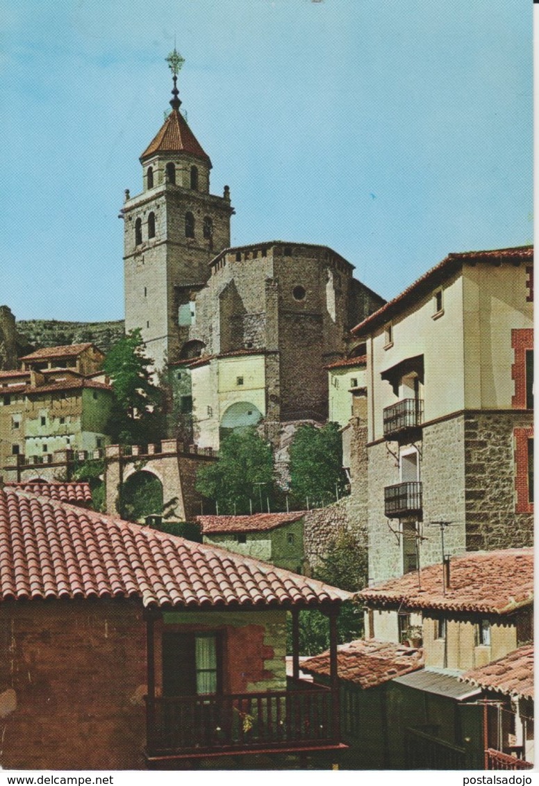 (AKM85) ALBARRACIN. TERUEL . CATHEDRAL ... UNUSED - Teruel