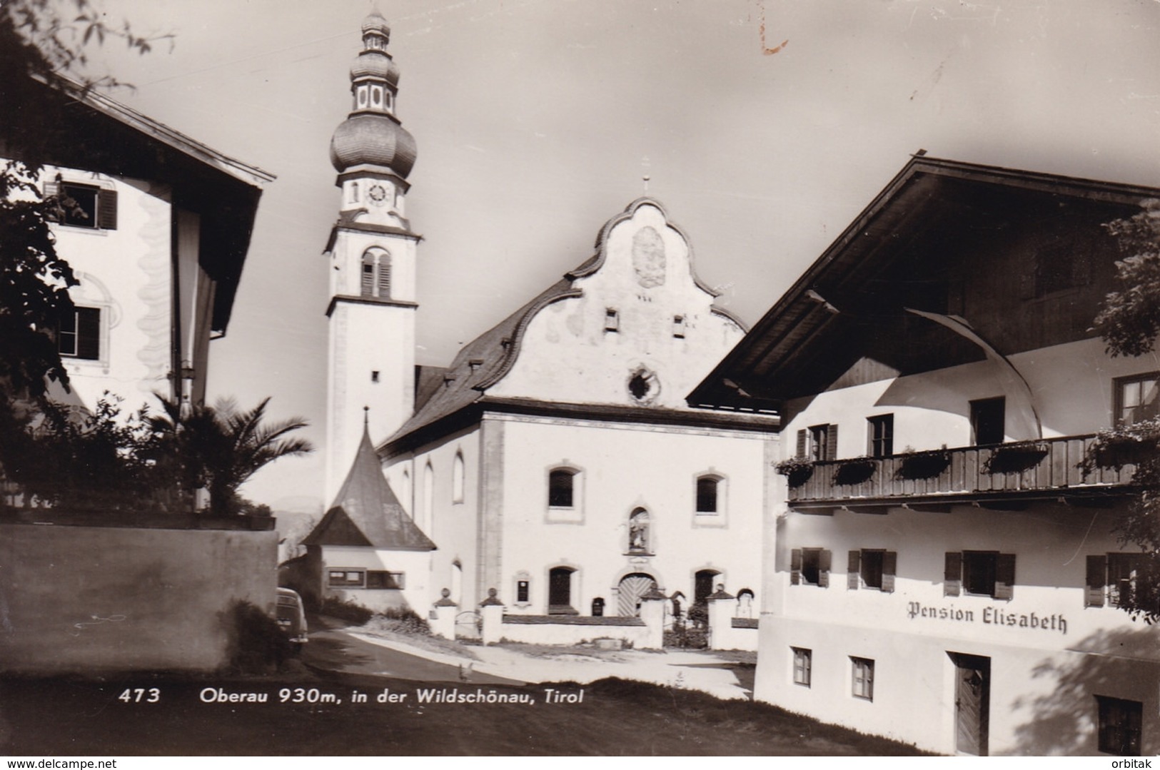 Oberau In Der Wildschönau * Pension Elisabeth, Stadtteil, Gebirge, Tirol, Alpen * Österreich * AK918 - Wildschönau