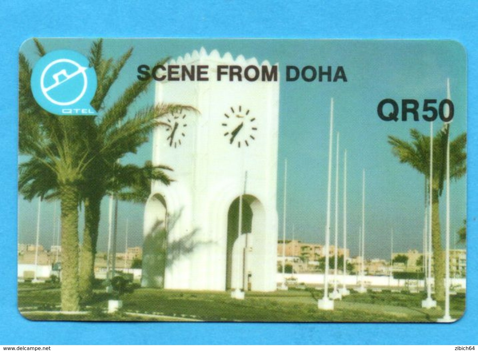 QATAR  - Magnetic Phonecard - Qatar