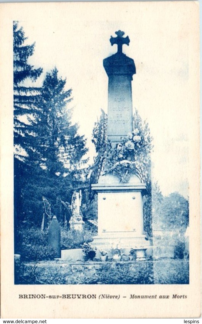 58 - BRINON Sur BEUVRON -- Monument Aux Morts - Brinon Sur Beuvron