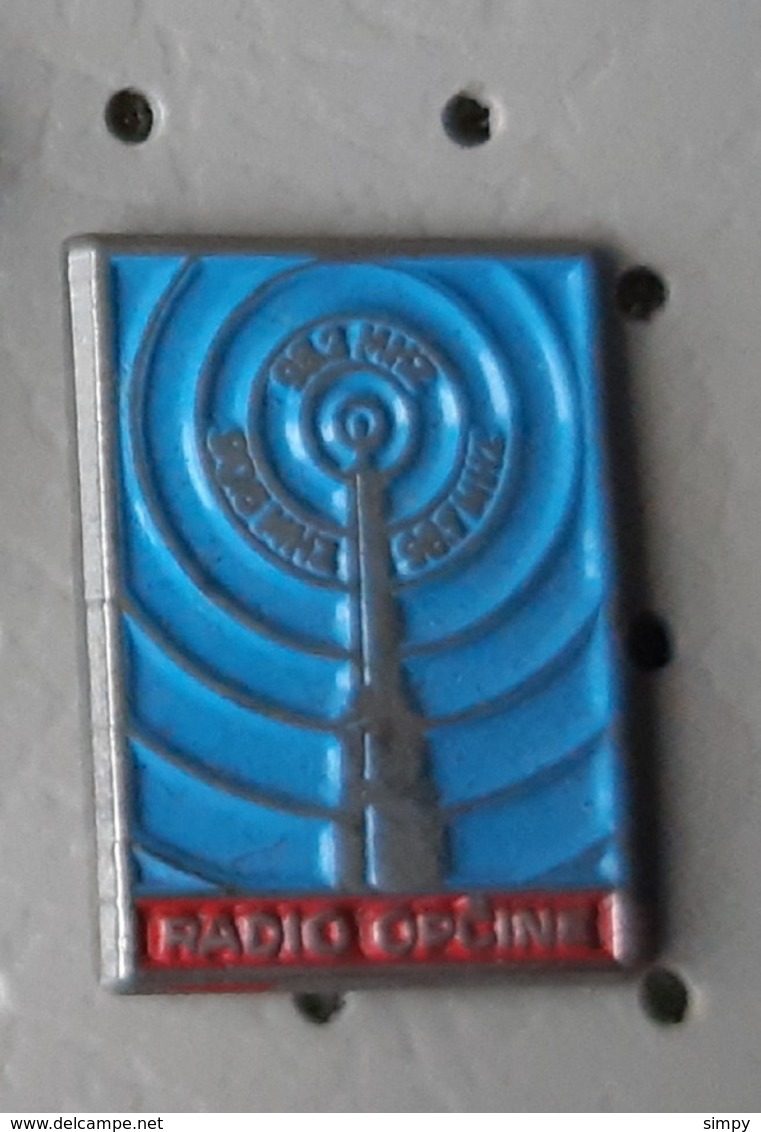 Radio Television Radio OPCINE Slovenia Pin - Medien