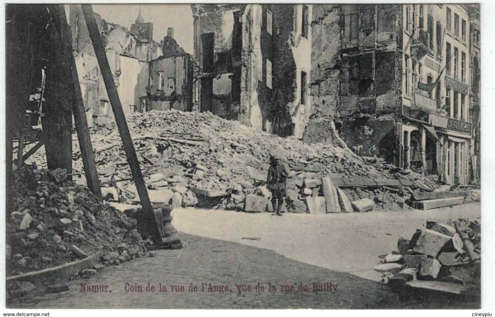 Namur - Coin De La Rue De L'Ange, Vue De La Rue Du Bailly - Etat Impeccable - Namur