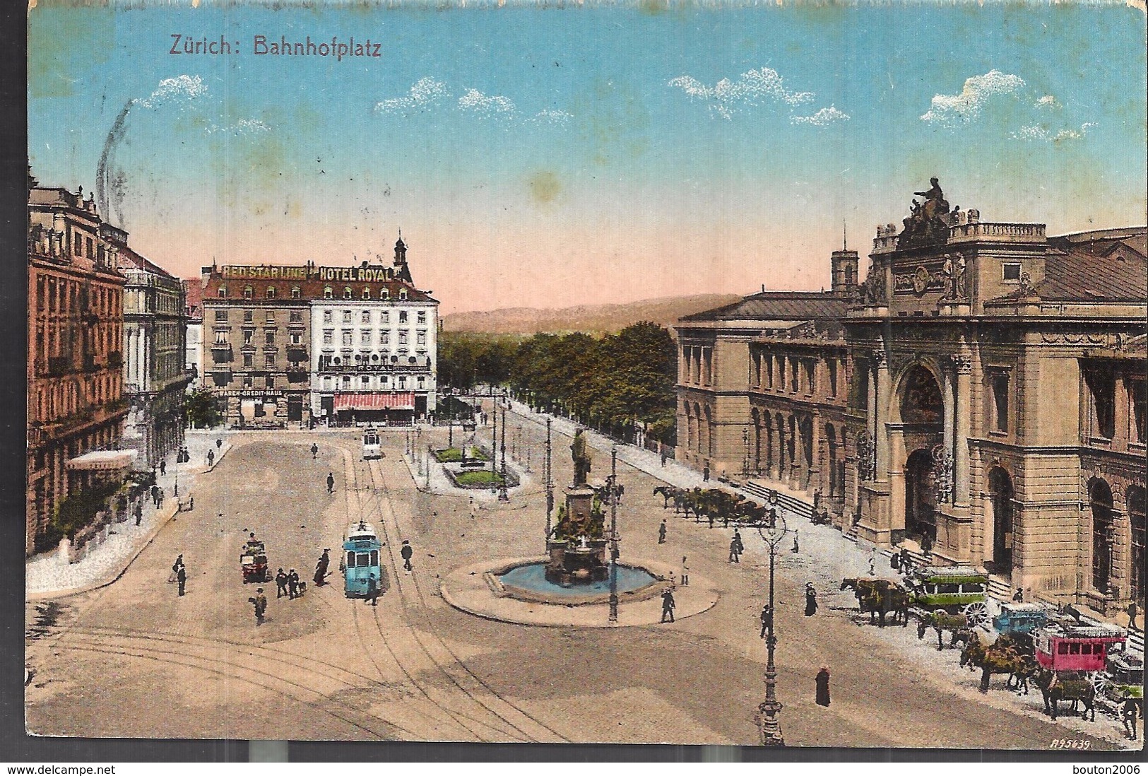 Zurich Bahnhofplatz 1924 - Zürich