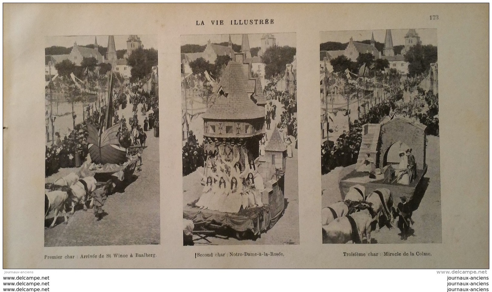 1900 FETES DE BERGUES - OSCAR II ROI DE SUEDE - ECLIPSE DE SOLEIL - TROUBLES CHALON SUR SAÔNE - CORRIDA - ANNAMITE - Revues Anciennes - Avant 1900