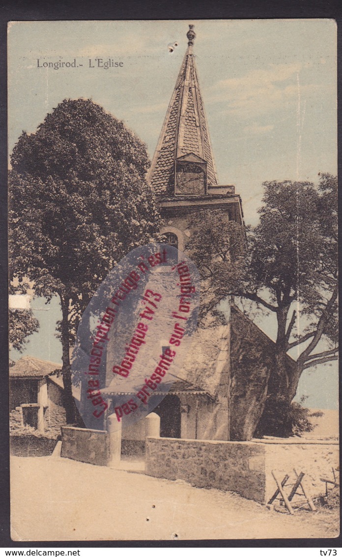 Q1621 - LONGIROD L'église - Suisse Vaud - Longirod