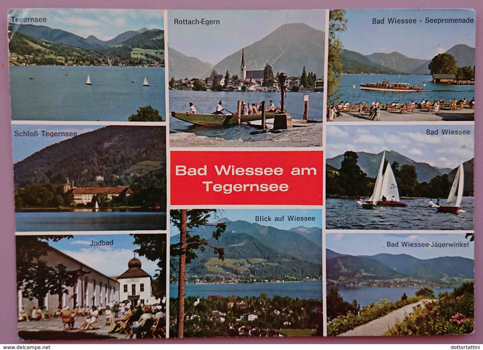 Bad Wiessee Am Tegernsee  - Multiview -  Vg  G3 - Tegernsee