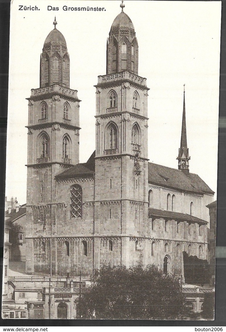 Zurich Das Grossmünster - Zürich