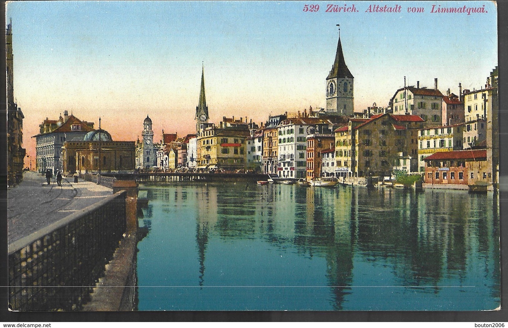 Zurich Altstadt Vom Limmatquai - Zürich