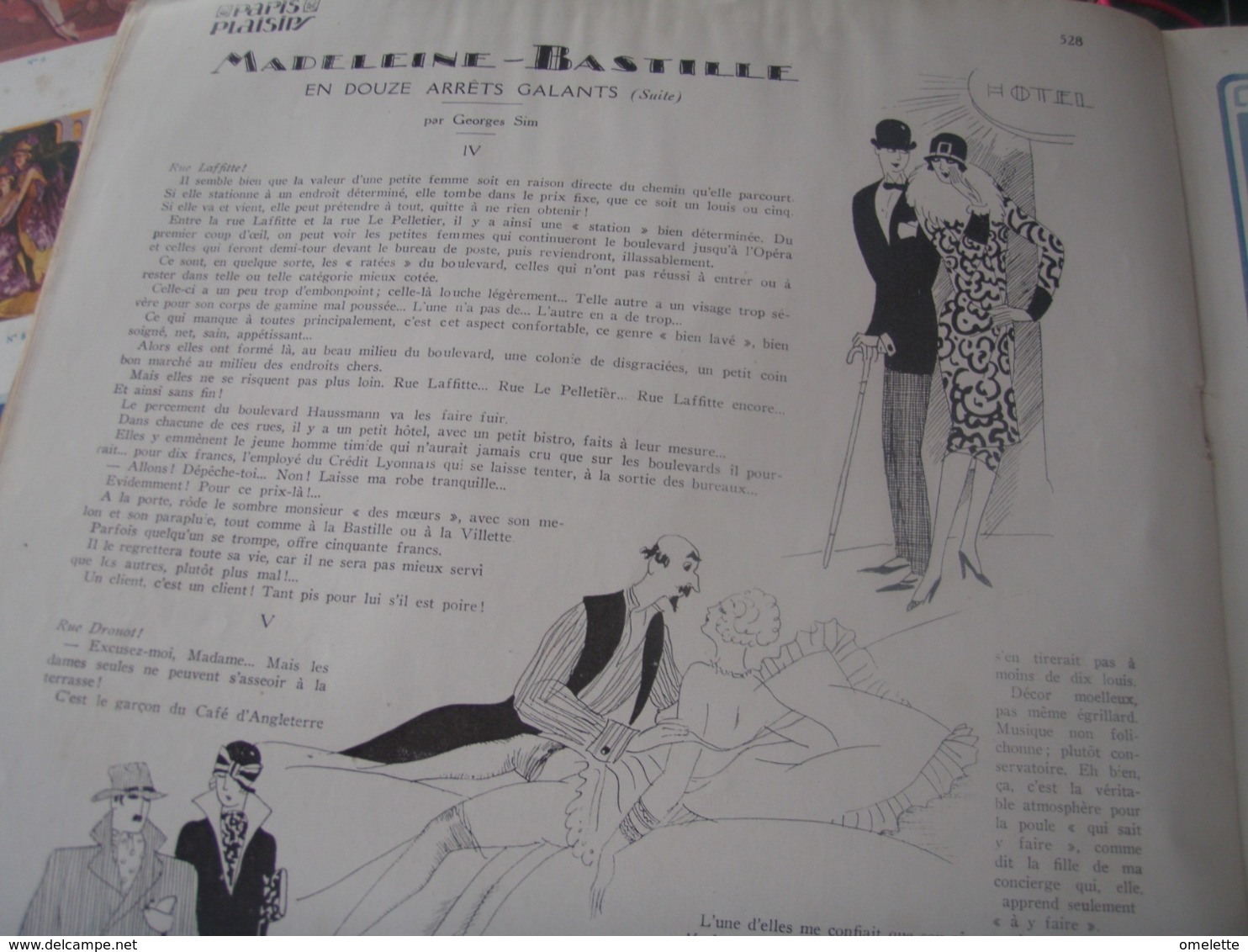 PARIS PLAISIRS 36 /CHOURINOFF /MOULIN ROUGE /PALACE/LOULOU HEGOBURU /MADELEINE BASTILLE SIMENON SIM - 1900 - 1949