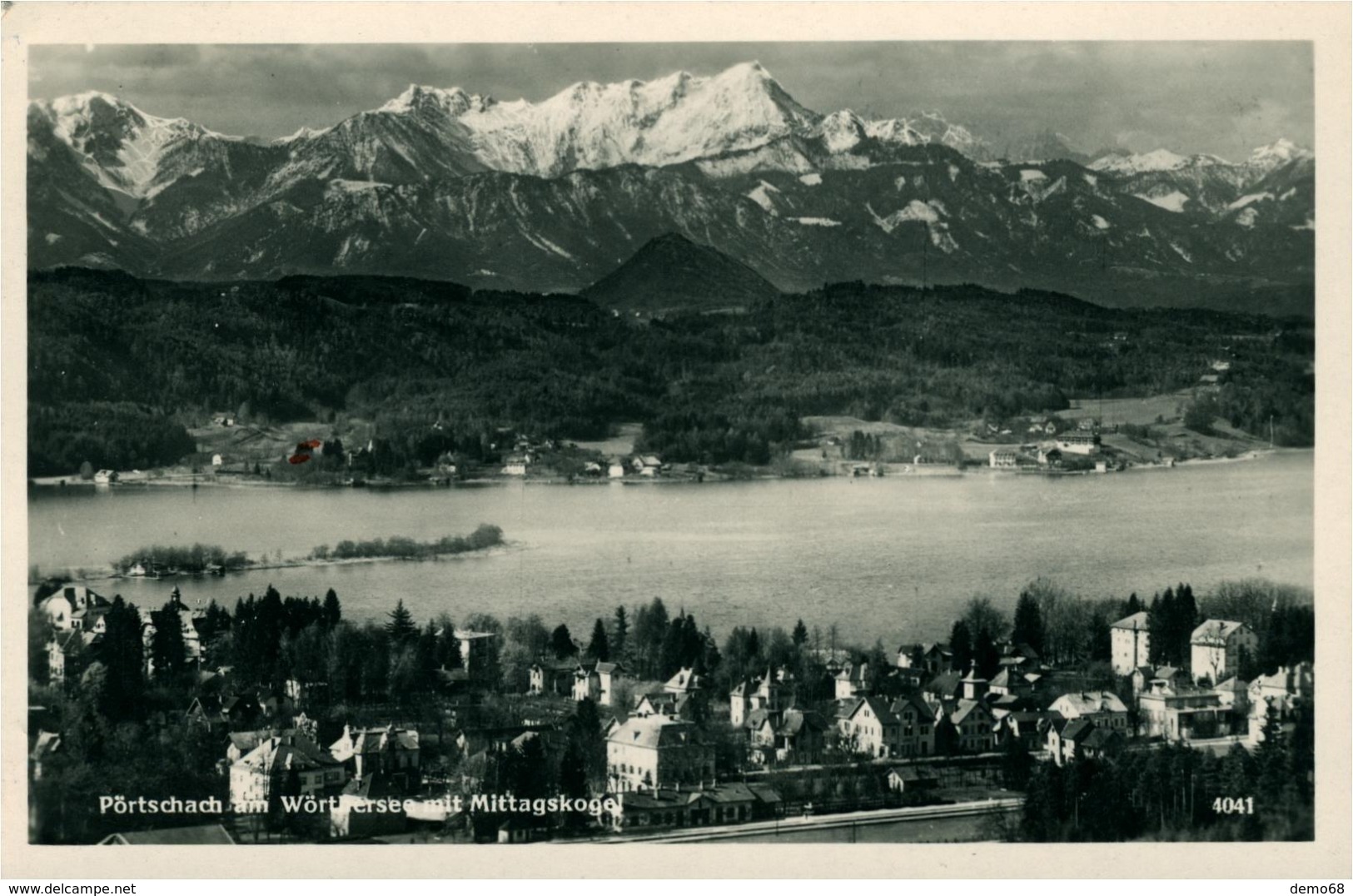 Autriche Oesterreich Carinthie Pörtschach  Am Wörtersee Belle Photo Franz Schilcher 1950 - Pörtschach