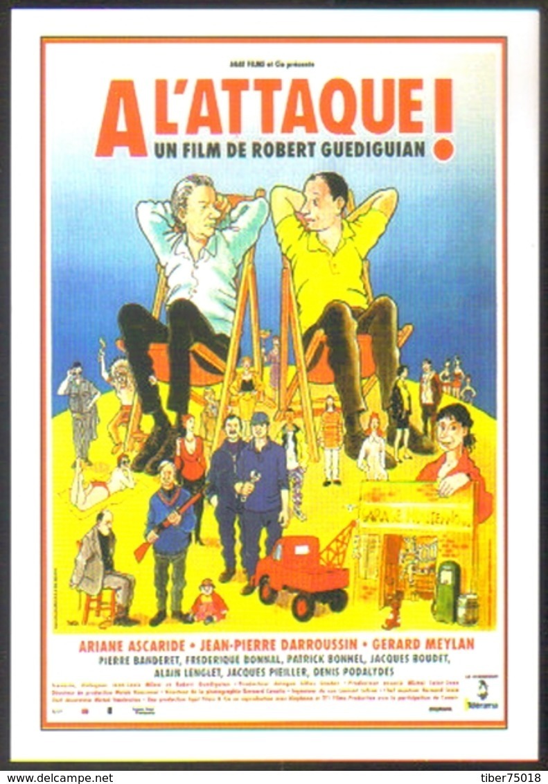 Carte Postale : A L'Attaque ! (film - Cinéma - Affiche) Illustration : Tardi - Afiches En Tarjetas