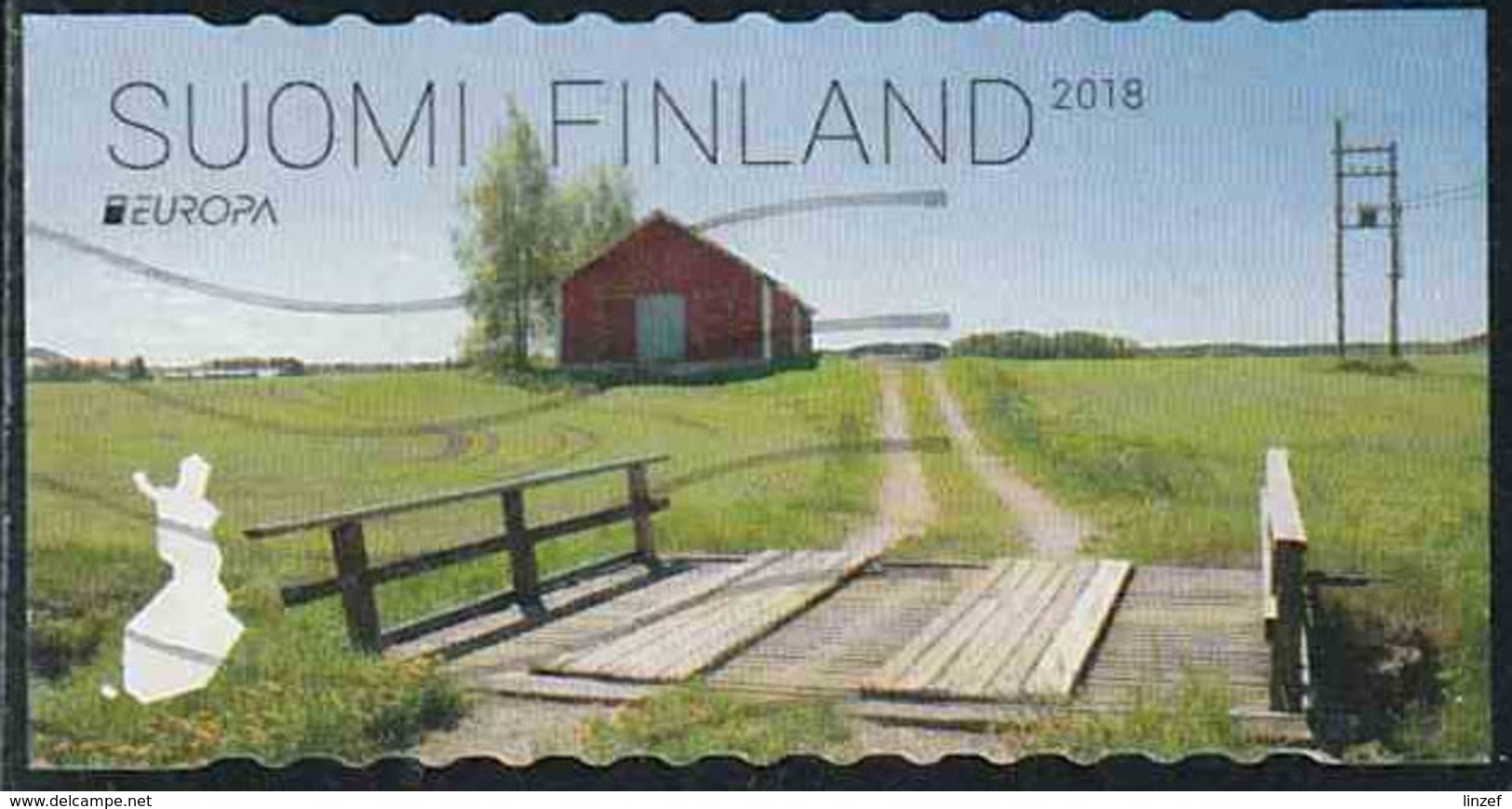 Finlande 2018 Yv. N°2530 - Europa - Pont En Bois De Humppila - Oblitéré - Oblitérés