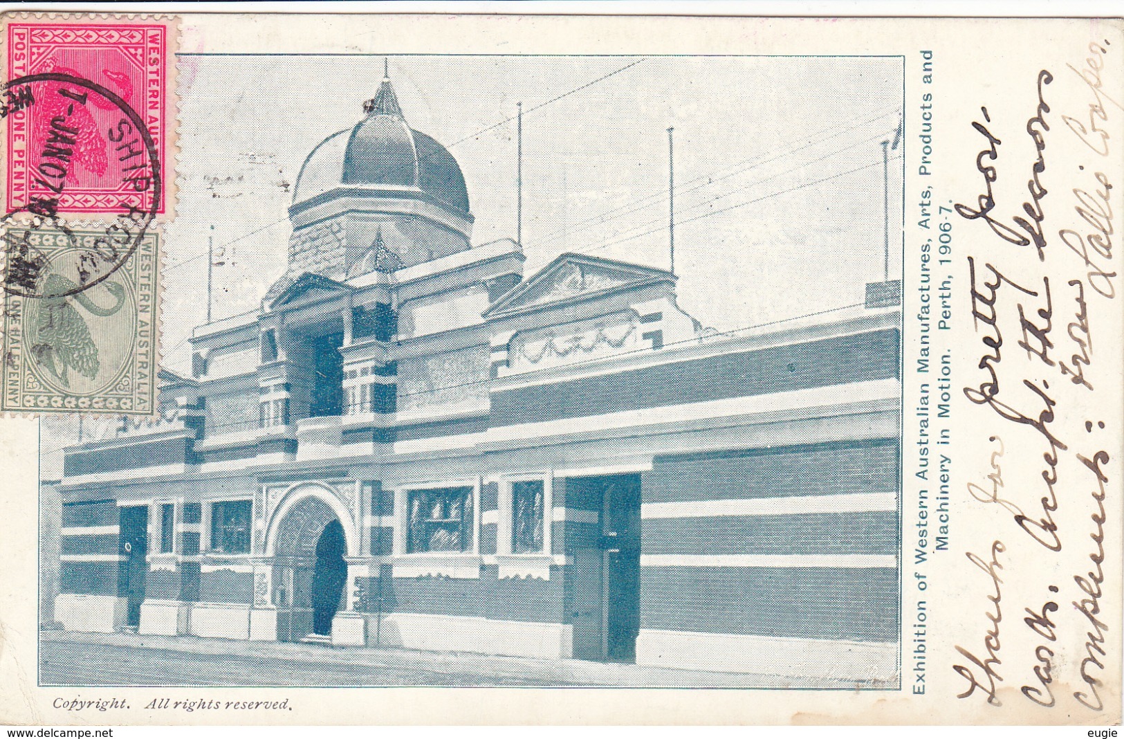 1670/ Exhibition Of Western Australian Manufactures, Arts, Products And Machinery In Motion Perth 1906 - Perth