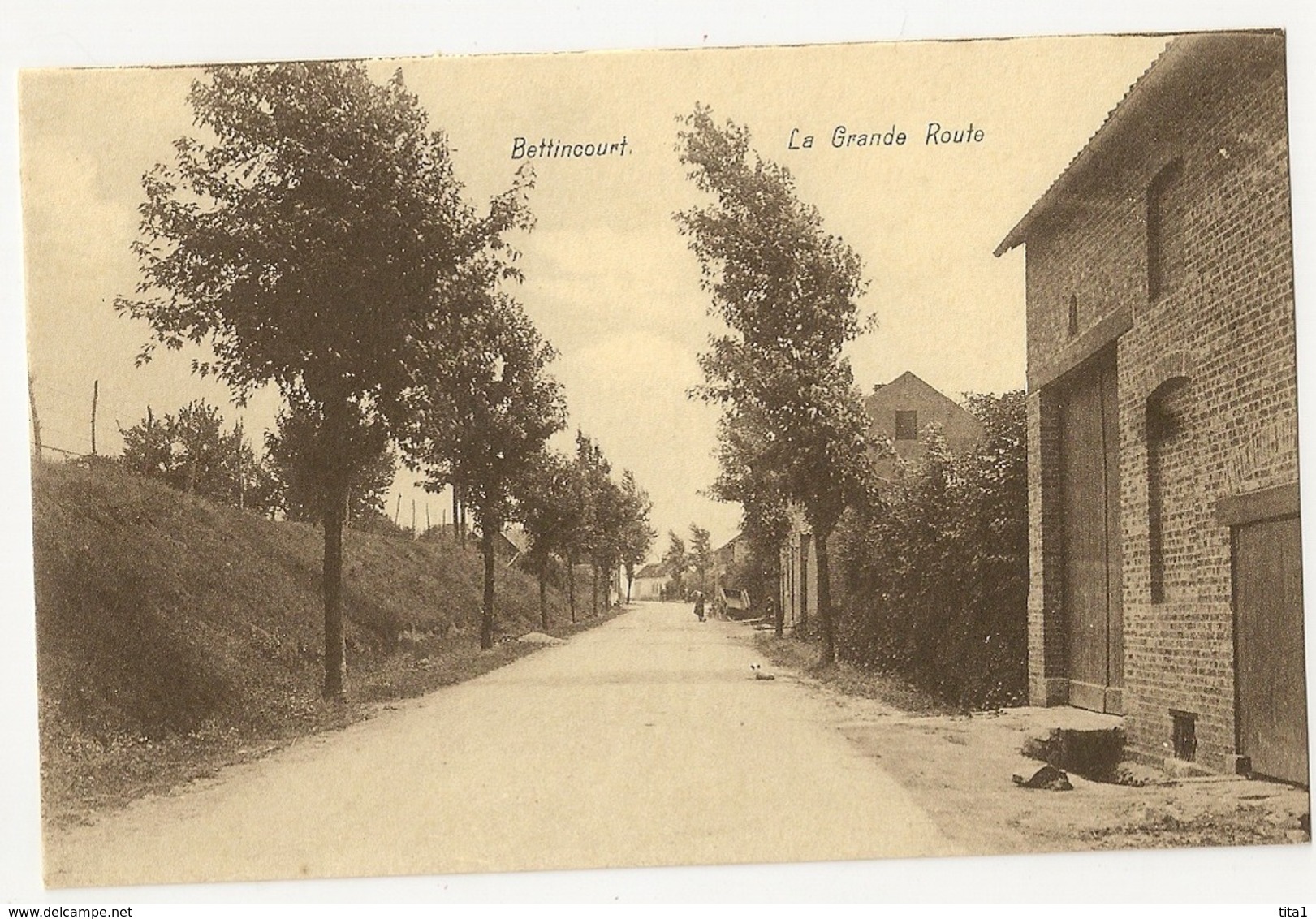 7 - Bettincourt - La Grande Route - Waremme