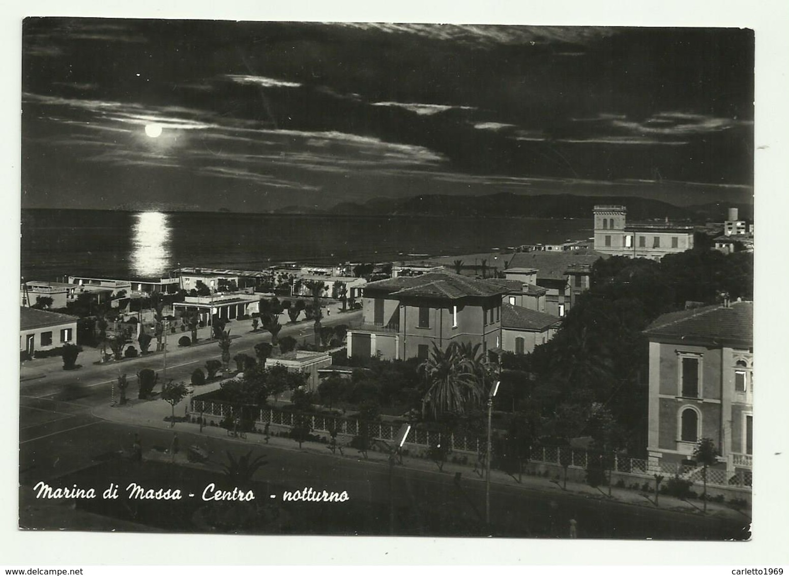 MARINA DI MASSA - CENTRO - NOTTURNO    VIAGGIATA FG - Massa