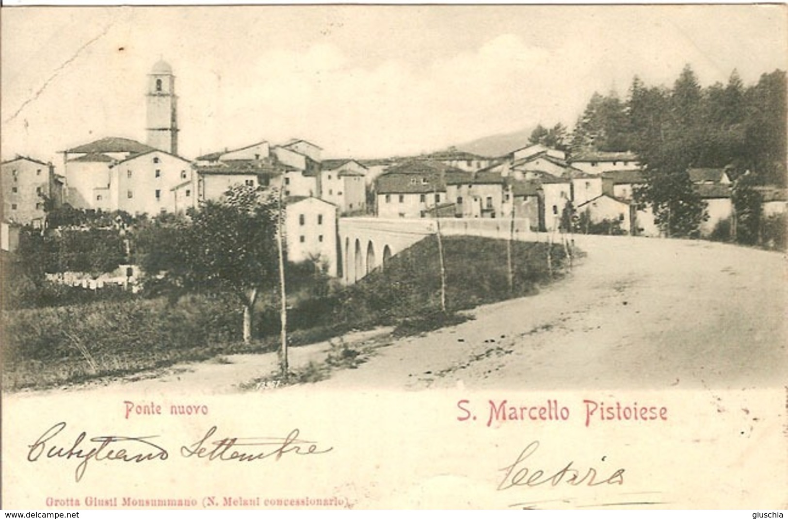 (C).San Marcello Pistoiese.Ponte Nuovo.F.to Piccolo.Viaggiata (c17) - Pistoia