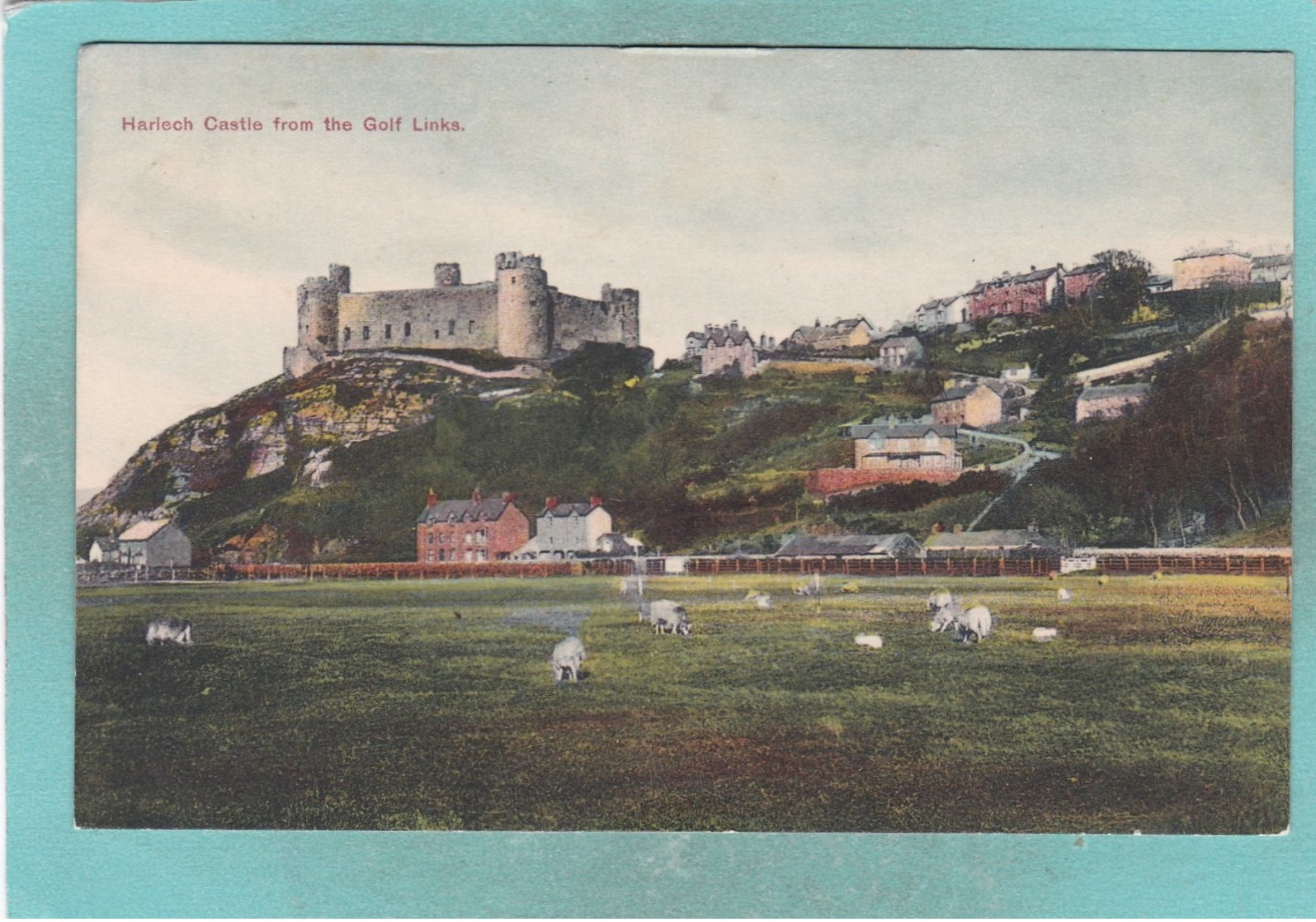 Small Old Post Card Of Harlech Castle, Gwynedd, Wales,S74. - Other & Unclassified