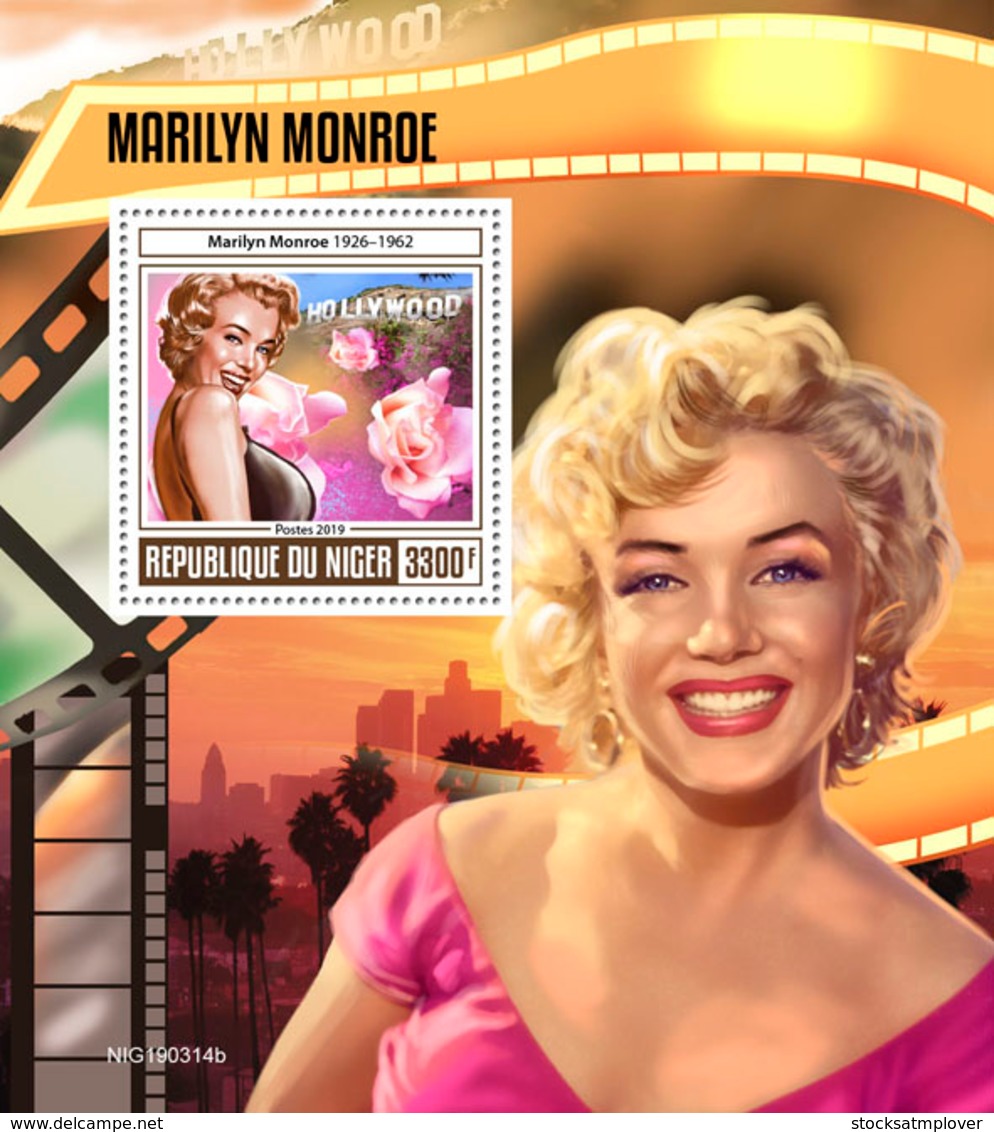 Niger  2019  Marilyn Monroe  S201908 - Niger (1960-...)