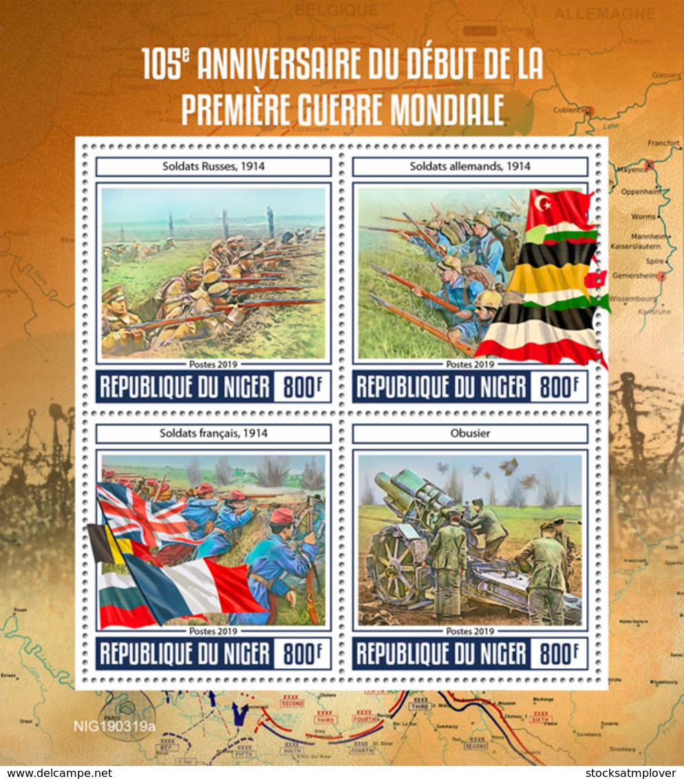 Niger  2019 First World War  S201908 - Niger (1960-...)