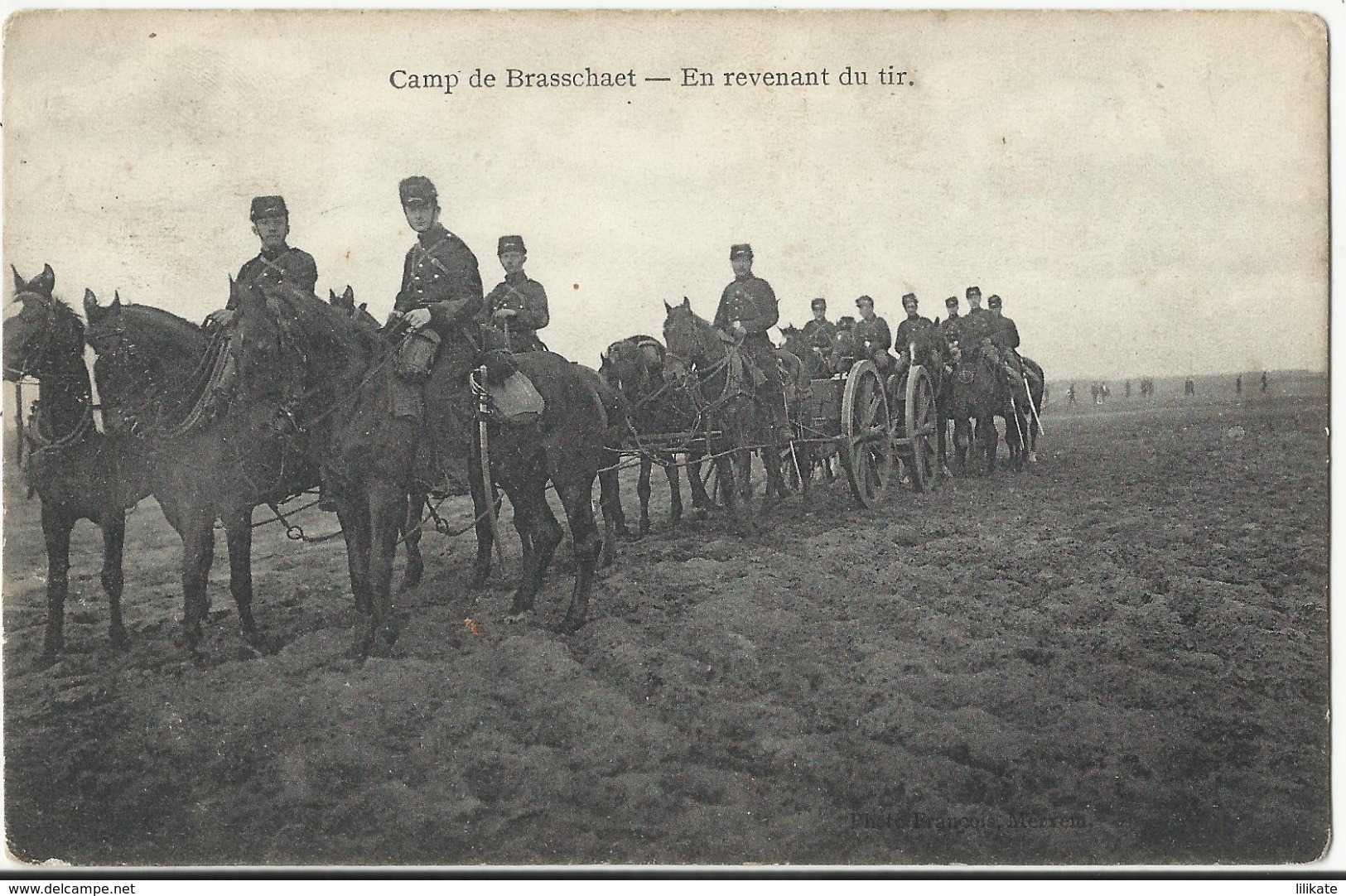 Brasschaat - Camp De Brasschaet - En Revenant Du Tir (militaria) - Brasschaat