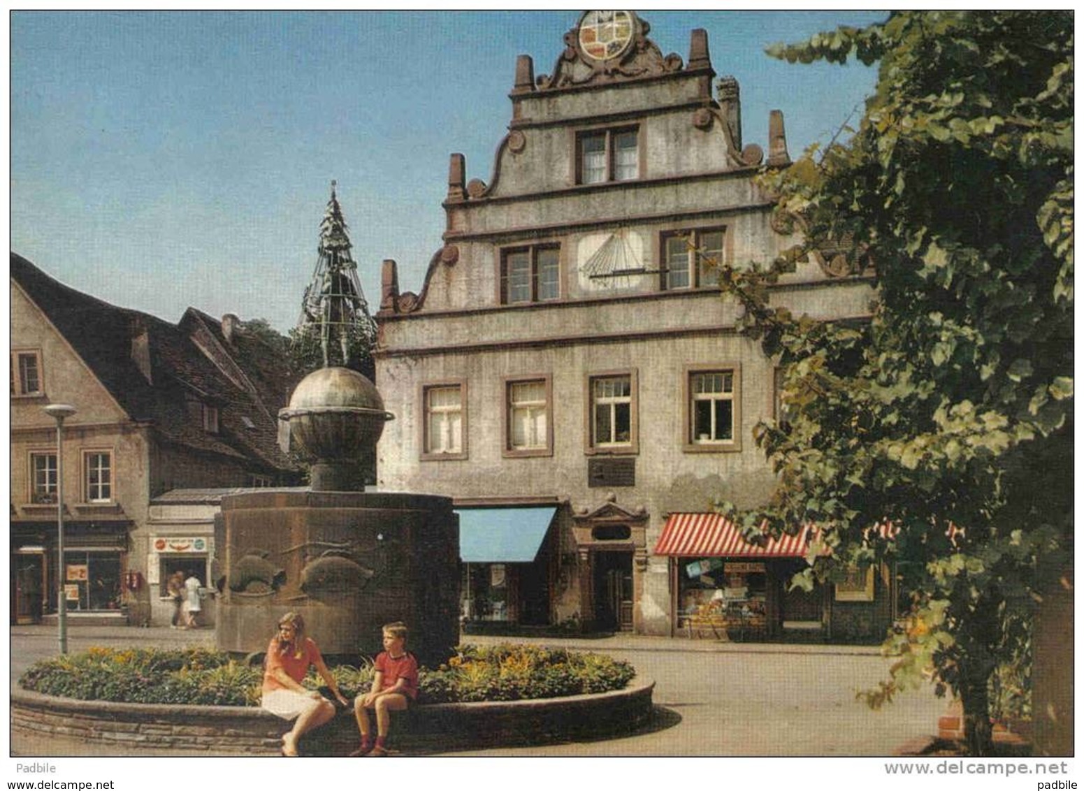 Carte Postale Allemagne Ottweiler  Saar  Quakbrunnen - Kreis Neunkirchen