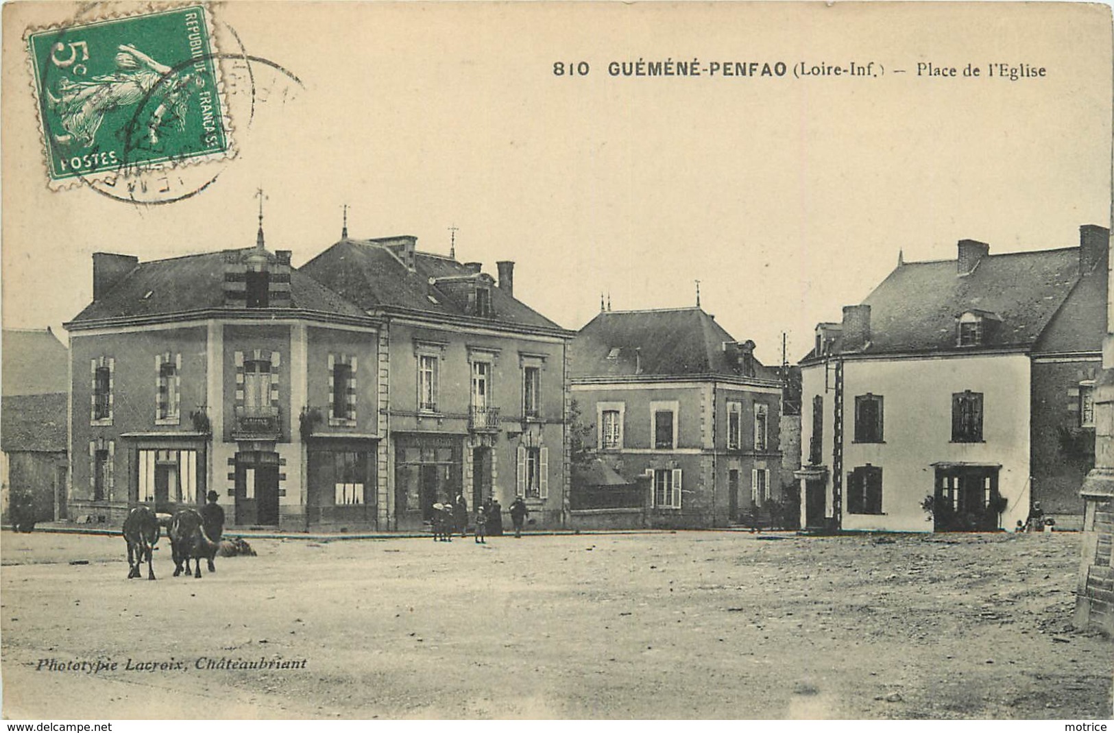 GUEMENE-PENFAO  - Place De L'église. - Guémené-Penfao