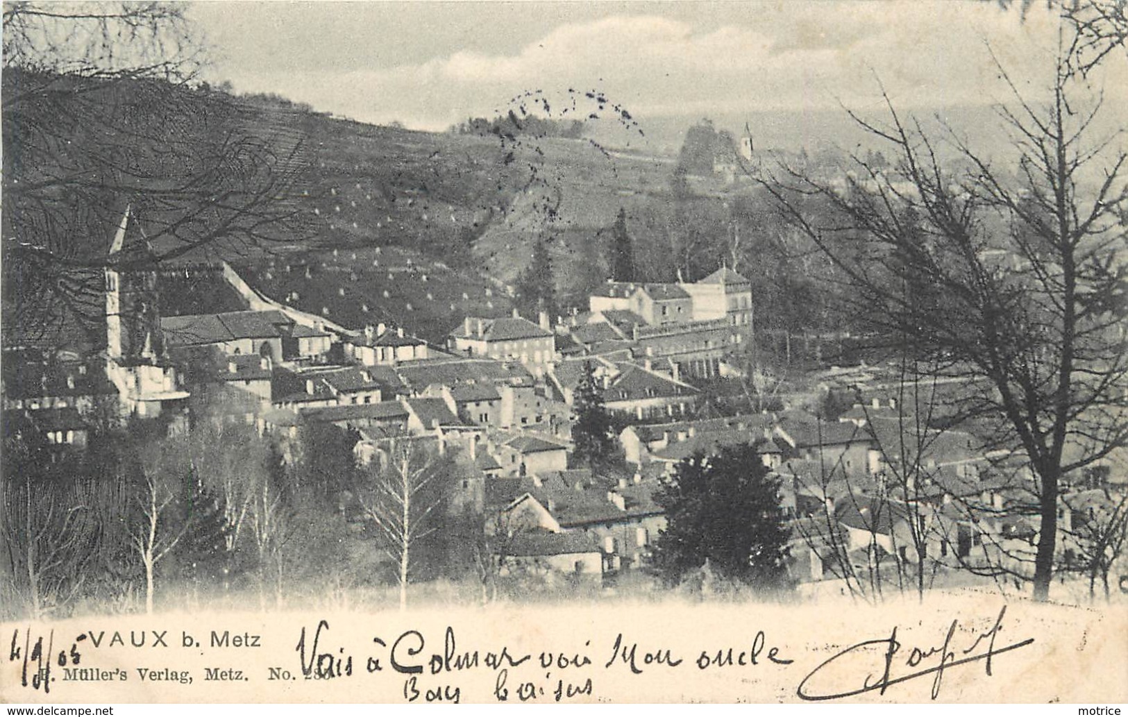 VAUX BEI METZ - Vue Générale. - Autres & Non Classés