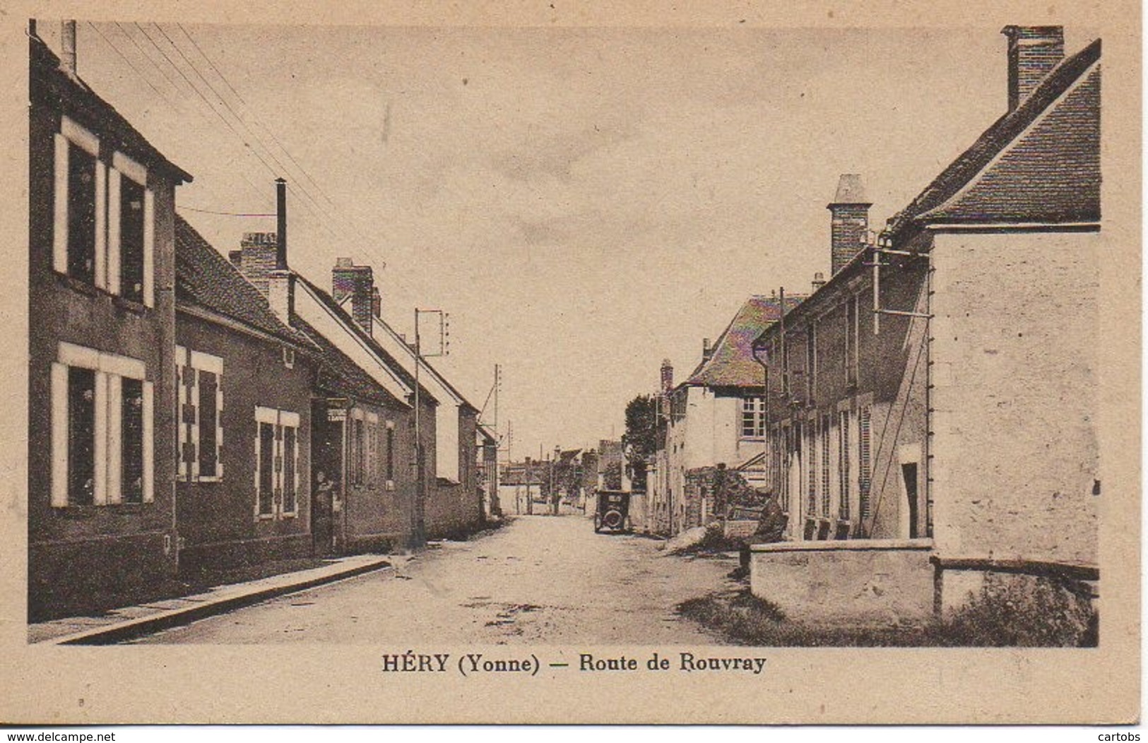 89 HERY  Route De Rouvray - Hery