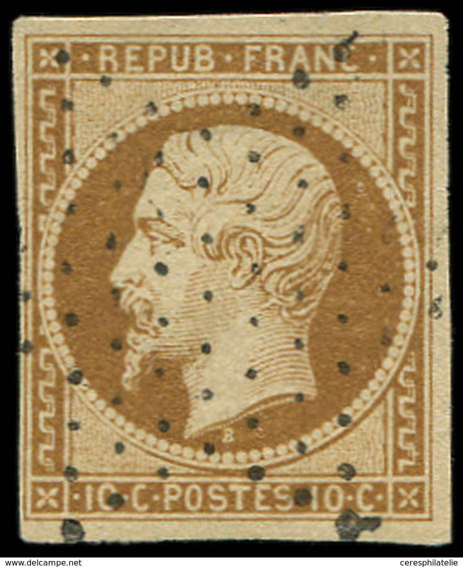 PRESIDENCE - 9    10c. Bistre-jaune, Oblitéré ETOILE, TB - 1852 Luis-Napoléon