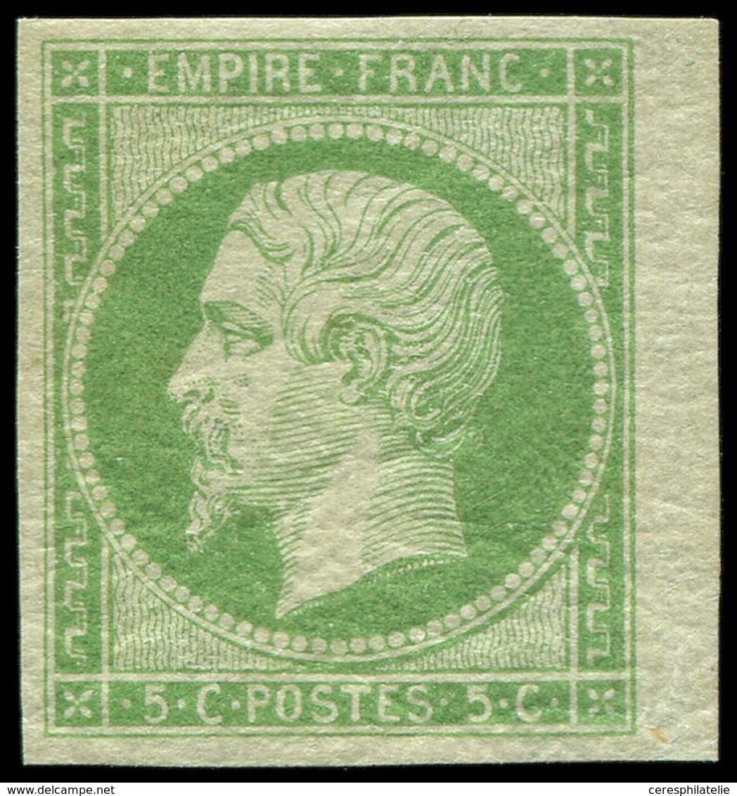 ** EMPIRE NON DENTELE - 12    5c. Vert, Petit Bdf, Frais Et TTB - 1853-1860 Napoleon III