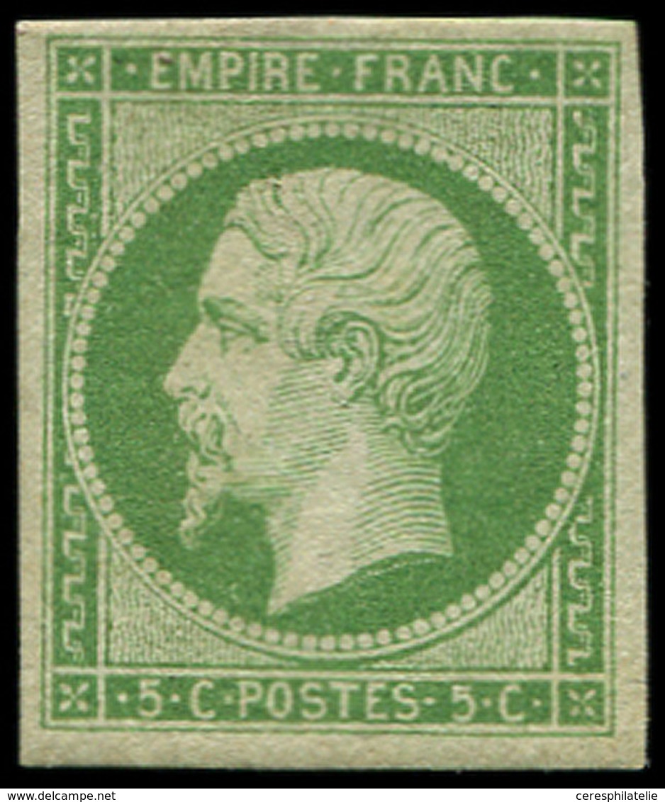 * EMPIRE NON DENTELE - 12    5c. Vert, TB - 1853-1860 Napoléon III