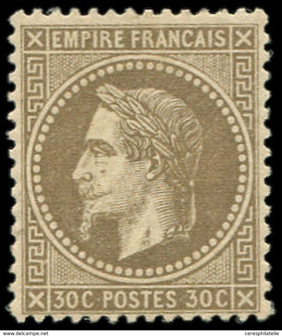* EMPIRE LAURE - 30   30c. Brun, Quasiment **, Frais Et TB. J - 1863-1870 Napoléon III Lauré