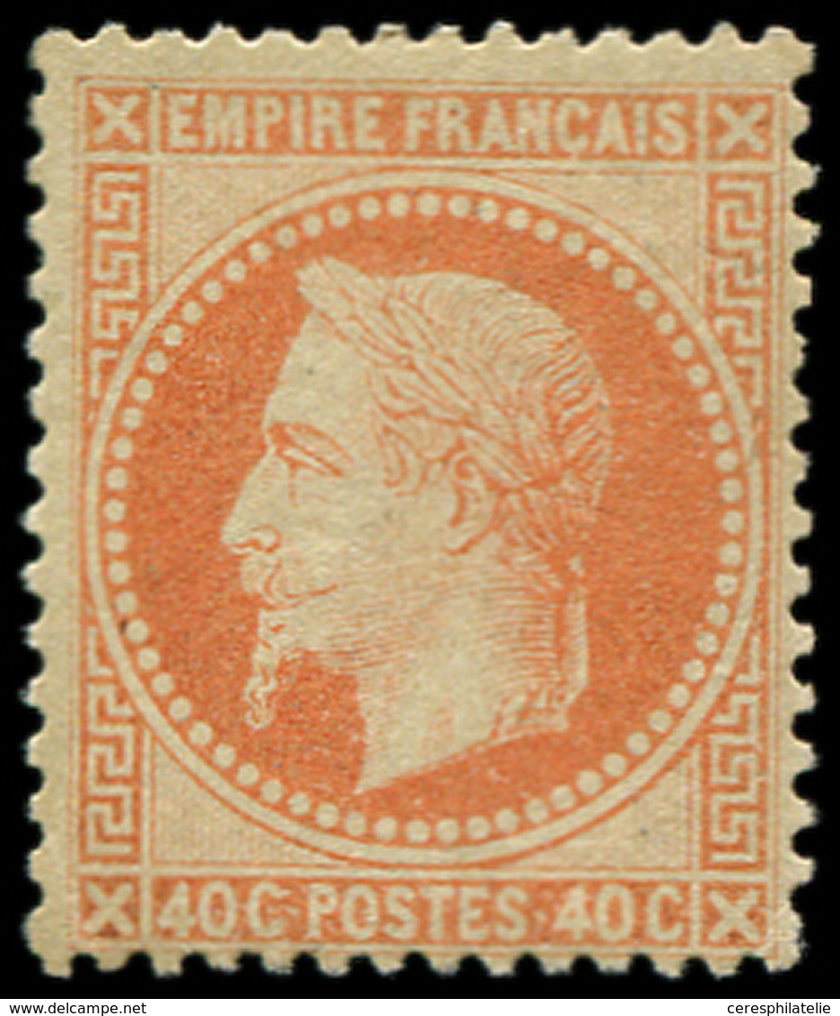 * EMPIRE LAURE - 31   40c. Orange, Quasiment **, TB. J - 1863-1870 Napoléon III Con Laureles