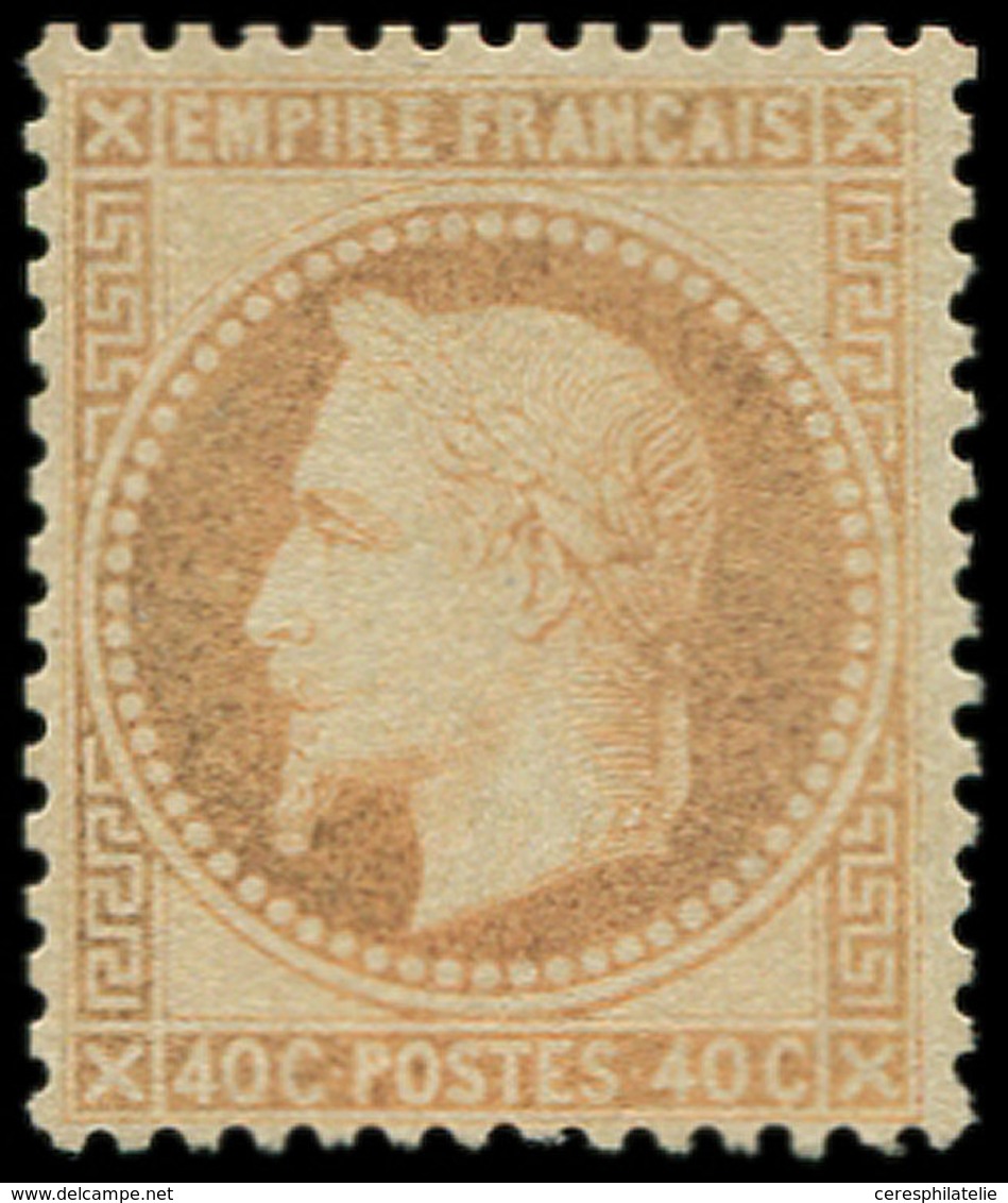 (*) EMPIRE LAURE - 31   40c. Orange, Bon Centrage, Couleur Oxydée, TB. C - 1863-1870 Napoléon III Con Laureles