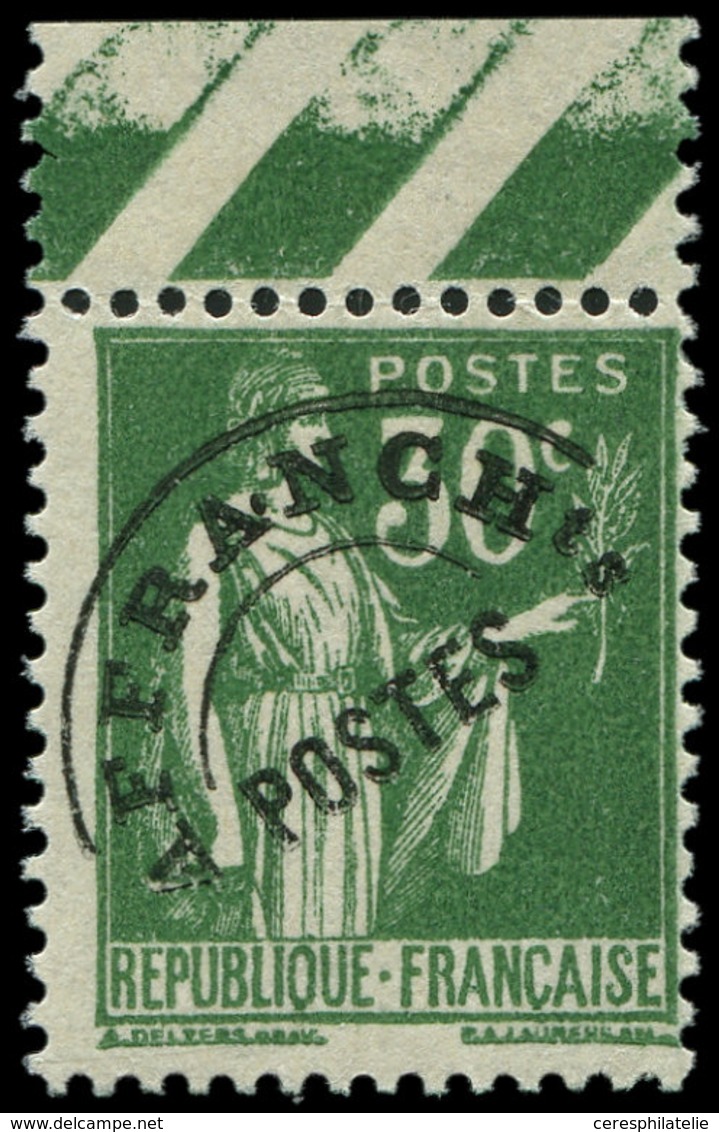 ** PREOBLITERES - 69  Paix, 30c. Vert, NON EMIS, Bdf, TB - 1893-1947