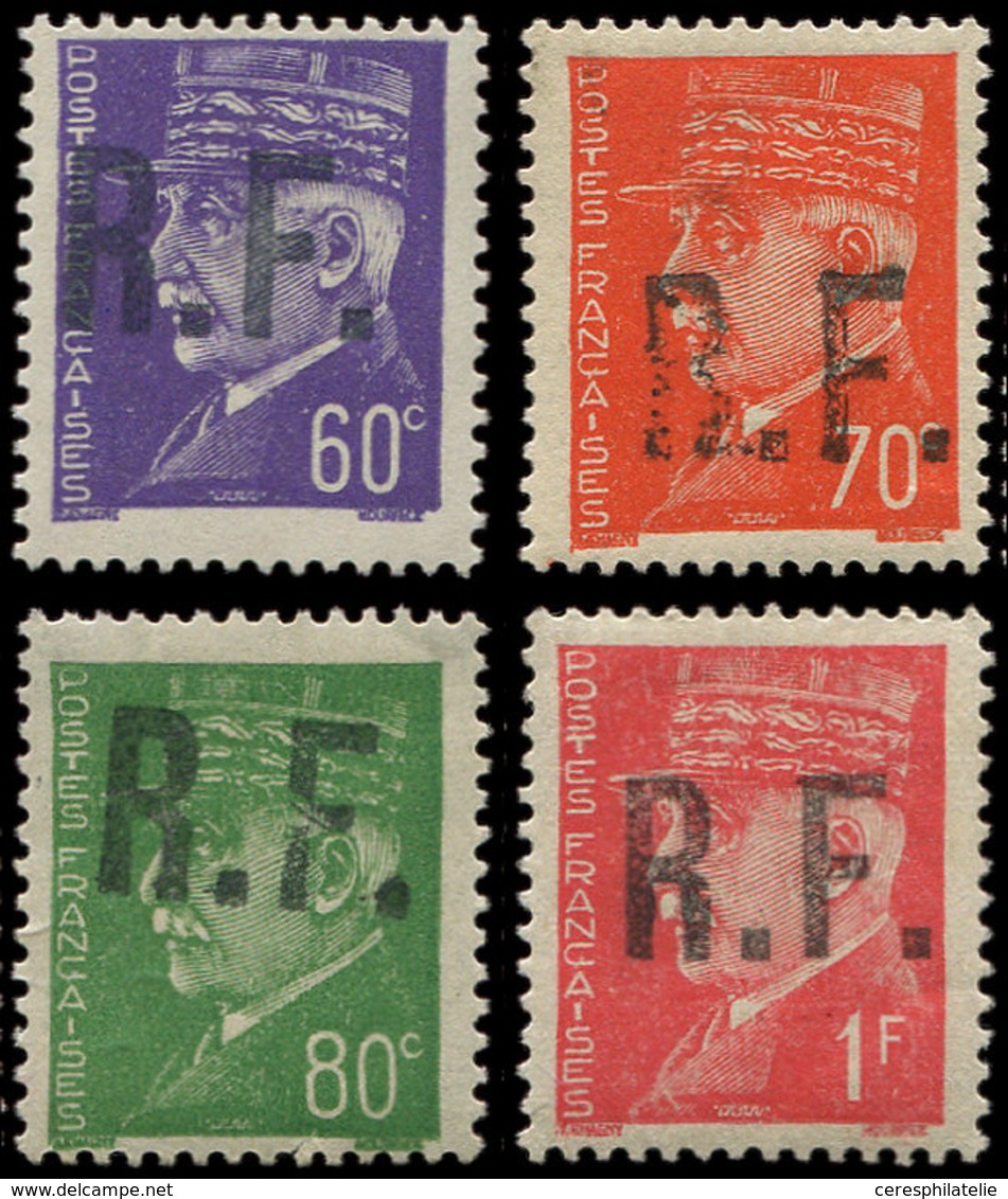 ** TIMBRES DE LIBERATION - BADONVILLER 1/4 : La Série, TB - Liberación