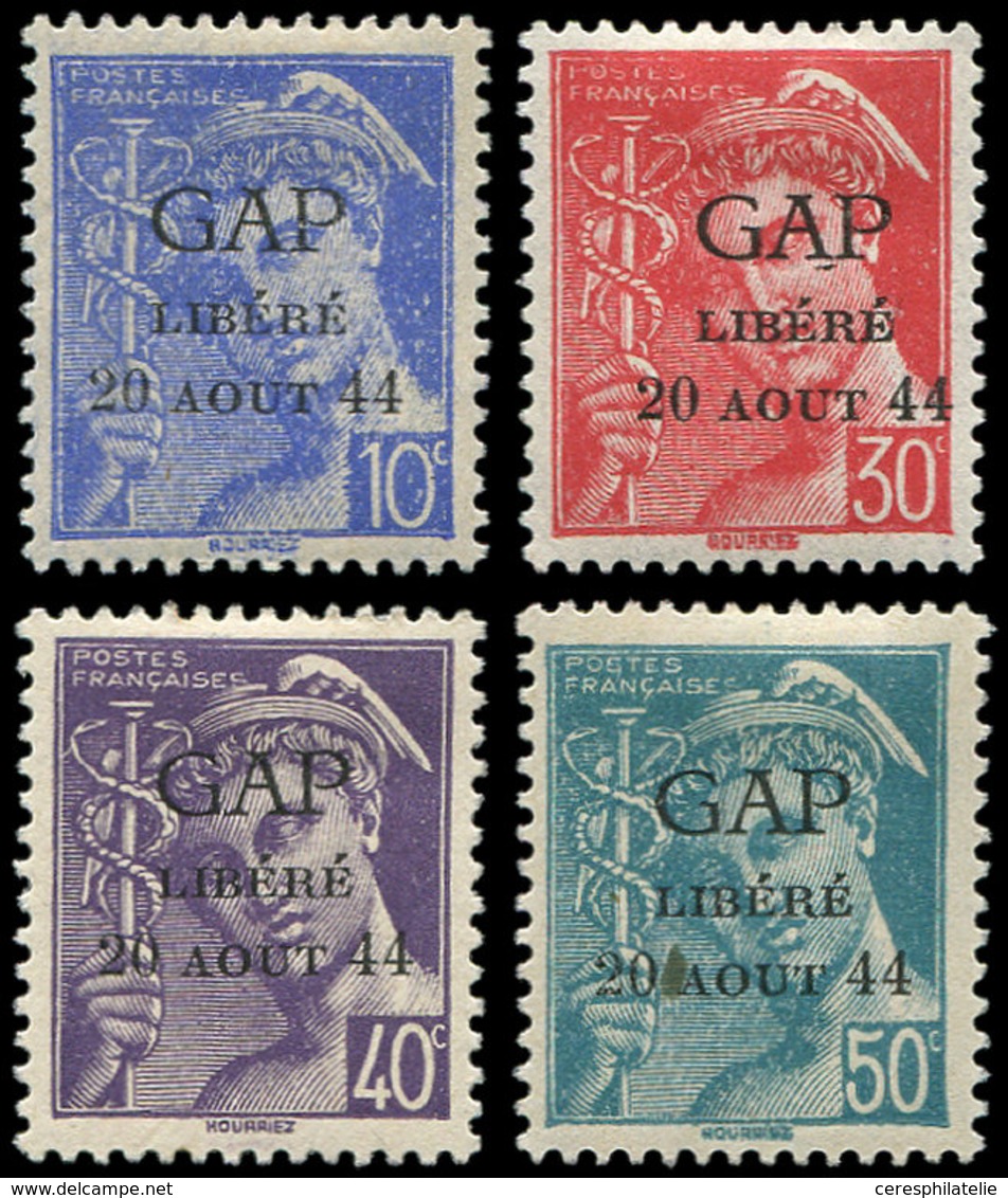 * TIMBRES DE LIBERATION - GAP 1/4 : Mercure, La Série, TB - Liberación