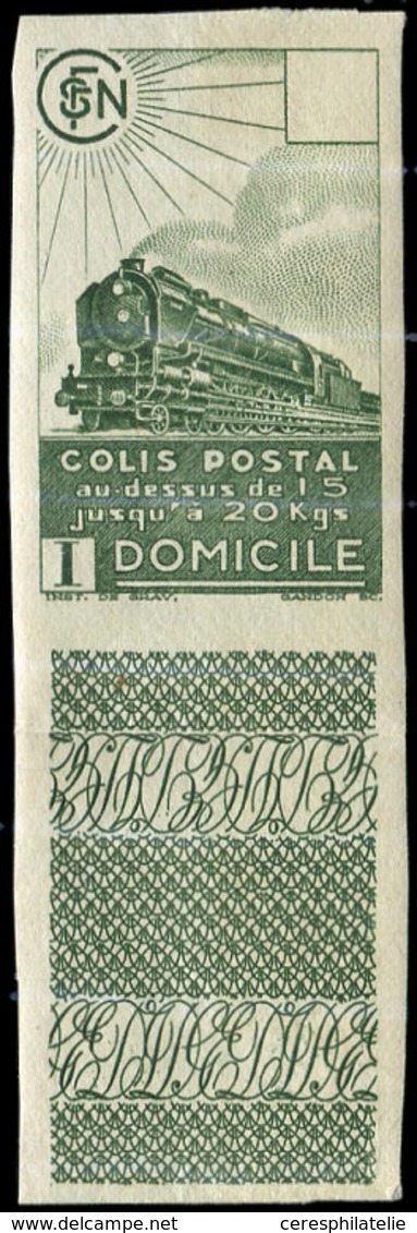 * COLIS POSTAUX  (N° Et Cote Maury) - 169   (4f20) Vert, NON DENTELE Bdf, TB - Nuevos