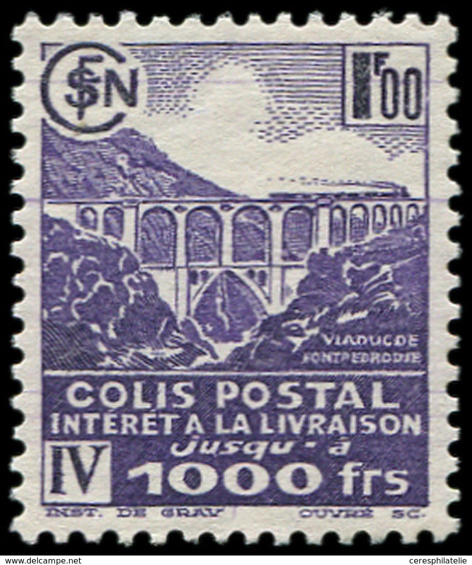 ** COLIS POSTAUX  (N° Et Cote Maury) - 183A  1f00 Violet, TB - Nuevos