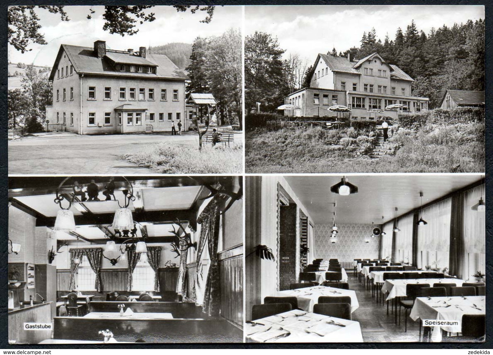 C8182 - Holzhau - FDGB Feriendienst Erholungsheim Haus Des Friedens Cottbus - Bild Und Heimat Reichenbach - Holzhau