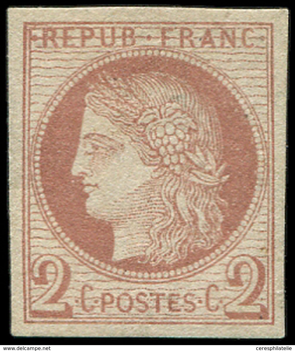 * Colonies Générales - 15    2c. Brun-rouge, TB. C - Other & Unclassified